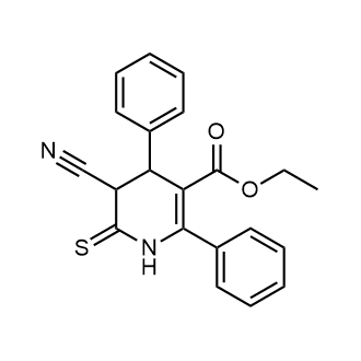 Ethyl 5-cyano-2,4-diphenyl-6-thioxo-1,4,5,6-tetrahydropyridine-3-carboxylate|CS-0339594