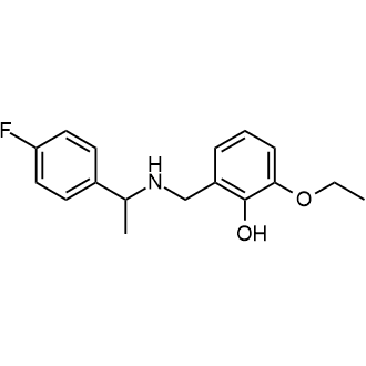 2-Ethoxy-6-(((1-(4-fluorophenyl)ethyl)amino)methyl)phenol|CS-0339678