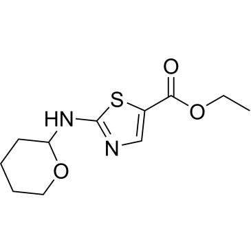 Ethyl 2-((tetrahydro-2H-pyran-2-yl)amino)thiazole-5-carboxylate|CS-0339759