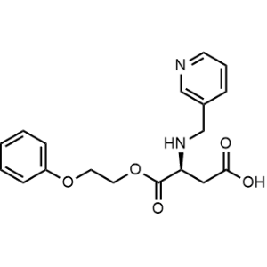 1-(2-Phenoxyethyl) hydrogen (2S)-N-(3-pyridinylmethyl)aspartate|CS-0339781