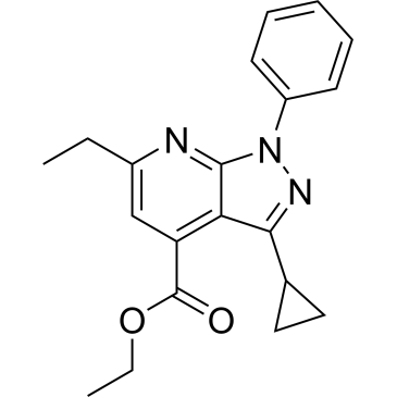 Ethyl 3-cyclopropyl-6-ethyl-1-phenyl-1H-pyrazolo[3,4-b]pyridine-4-carboxylate|CS-0339874