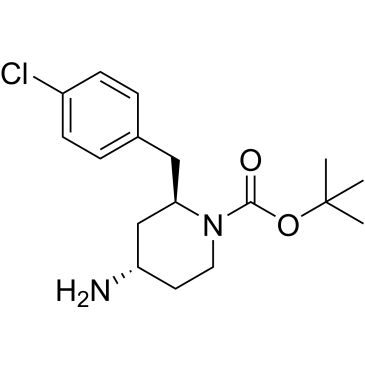 (2R,4S)-tert-butyl 4-amino-2-(4-chlorobenzyl)piperidine-1-carboxylate|CS-0340149