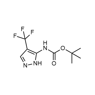 (4-Trifluoromethyl-2H-pyrazol-3-yl)-carbamic acid tert-butyl ester|CS-0340217