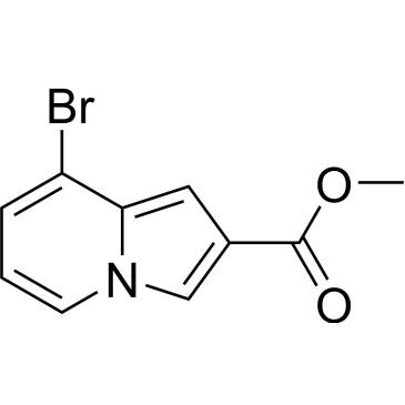 8-Bromo-indolizine-2-carboxylic acid methyl ester|CS-0340276