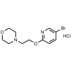 4-[2-(5-Bromo-pyridin-2-yloxy)-ethyl]-morpholine hydrochloride|CS-0340286