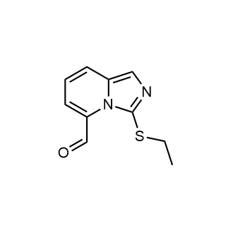 3-Ethylsulfanyl-imidazo[1,5-a]pyridine-5-carbaldehyde|CS-0340649