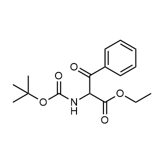 2-tert-Butoxycarbonylamino-3-oxo-3-phenyl-propionic acid ethyl ester|CS-0340797