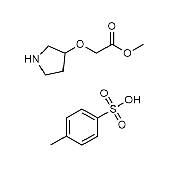 (Pyrrolidin-3-yloxy)-acetic acid methyl ester tosylate|CS-0340807