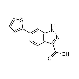 6-Thiophen-2-yl-1H-indazole-3-carboxylic acid|CS-0340825