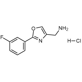 2-(3-Fluoro-phenyl)-oxazol-4-yl-methylamine hydrochloride|CS-0340873