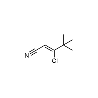 3-Chloro-4,4-dimethyl-pent-2-enenitrile|CS-0341276