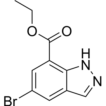 5-Bromo-1H-indazole-7-carboxylic acid ethyl ester|CS-0341317