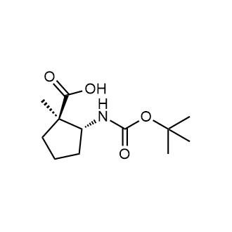 trans-2-tert-Butoxycarbonylamino-1-methyl-cyclopentanecarboxylic acid|CS-0341379