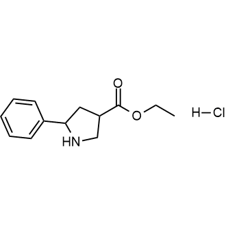 5-Phenyl-pyrrolidine-3-carboxylic acid ethyl ester hydrochloride|CS-0341665