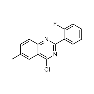 4-Chloro-2-(2-fluoro-phenyl)-6-methyl-quinazoline|CS-0341921