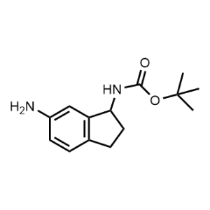 (6-Amino-indan-1-yl)-carbamic acid tert-butyl ester|CS-0342096