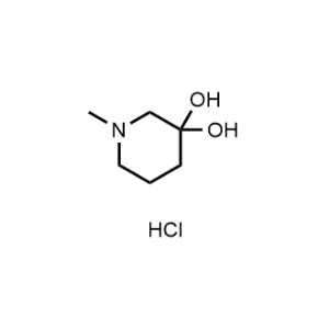 1-methylpiperidine-3,3-diol hydrochloride|CS-0342260