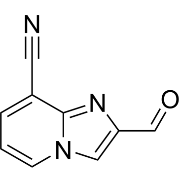 2-Formyl-imidazo[1,2-a]pyridine-8-carbonitrile|CS-0342285