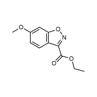 6-Methoxy-benzo[d]isoxazole-3-carboxylic acid ethyl ester|CS-0342415