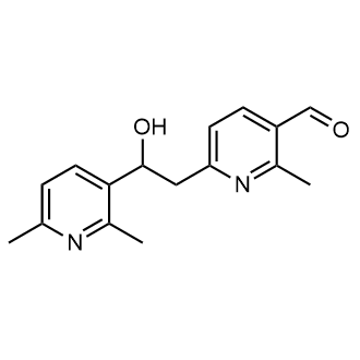 6-[2-(2,6-Dimethyl-pyridin-3-yl)-2-hydroxy-ethyl]-2-methyl-pyridine-3-carbaldehyde|CS-0342449