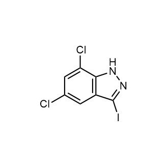 5,7-Dichloro-3-iodo-1H-indazole|CS-0342500