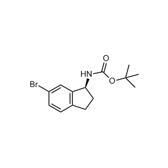 (S)-(6-Bromo-indan-1-yl)-carbamic acid tert-butyl ester|CS-0342533