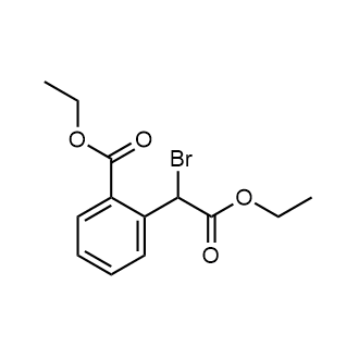 2-(Bromo-ethoxycarbonyl-methyl)-benzoic acid ethyl ester|CS-0342548