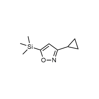 3-Cyclopropyl-5-trimethylsilanyl-isoxazole|CS-0342719