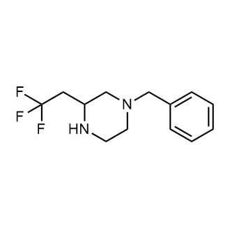 1-Benzyl-3-(2,2,2-trifluoro-ethyl)-piperazine|CS-0342721