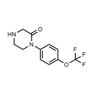 1-(4-Trifluoromethoxy-phenyl)-piperazin-2-one|CS-0342886