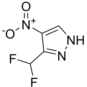 3-(Difluoromethyl)-4-nitro-1H-pyrazole|CS-0343534