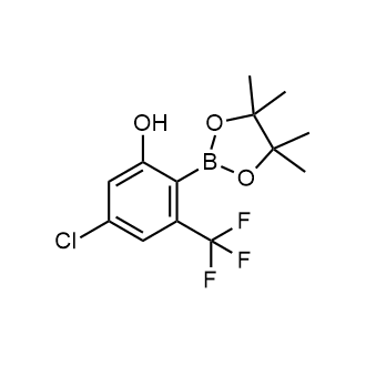 5-Chloro-2-(4,4,5,5-tetramethyl-1,3,2-dioxaborolan-2-yl)-3-(trifluoromethyl)phenol|CS-0343613