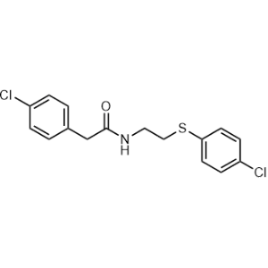 2-(4-Chlorophenyl)-n-(2-((4-chlorophenyl)thio)ethyl)acetamide|CS-0343695
