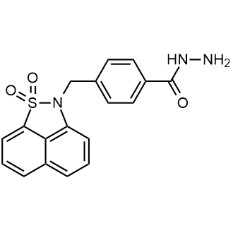 4-((1,1-Dioxido-2h-naphtho[1,8-cd]isothiazol-2-yl)methyl)benzohydrazide|CS-0343705