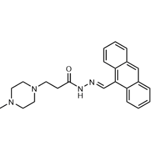 N'-(Anthracen-9-ylmethylene)-3-(4-methylpiperazin-1-yl)propanehydrazide|CS-0343727