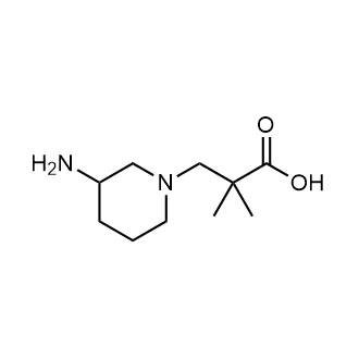 3-(3-Aminopiperidin-1-yl)-2,2-dimethylpropanoic acid|CS-0343979