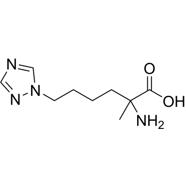 2-Amino-2-methyl-6-(1h-1,2,4-triazol-1-yl)hexanoic acid|CS-0343996