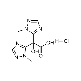 2-Hydroxy-2,2-bis(1-methyl-1h-1,2,4-triazol-5-yl)acetic acid hydrochloride|CS-0344234