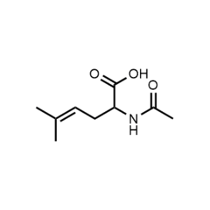 2-Acetamido-5-methylhex-4-enoic acid|CS-0344259