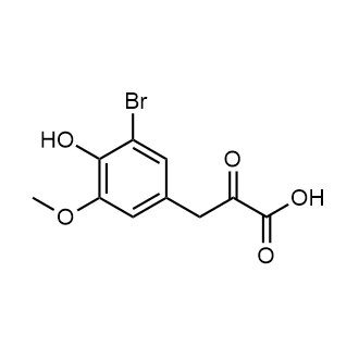 3-(3-Bromo-4-hydroxy-5-methoxyphenyl)-2-oxopropanoic acid|CS-0344271