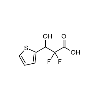 2,2-Difluoro-3-hydroxy-3-(thiophen-2-yl)propanoic acid|CS-0344341