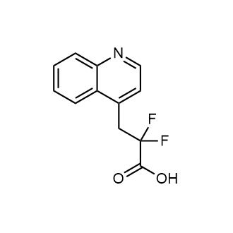 2,2-Difluoro-3-(quinolin-4-yl)propanoic acid|CS-0344367