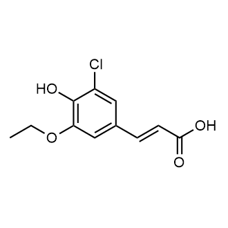 3-(3-Chloro-5-ethoxy-4-hydroxyphenyl)acrylic acid|CS-0345040