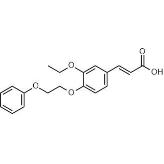 3-(3-Ethoxy-4-(2-phenoxyethoxy)phenyl)acrylic acid|CS-0345067