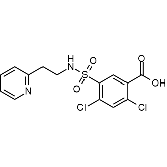 2,4-Dichloro-5-(n-(2-(pyridin-2-yl)ethyl)sulfamoyl)benzoic acid|CS-0345238