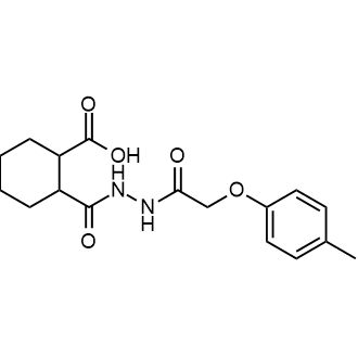 2-(2-(2-(P-tolyloxy)acetyl)hydrazine-1-carbonyl)cyclohexane-1-carboxylic acid|CS-0345467