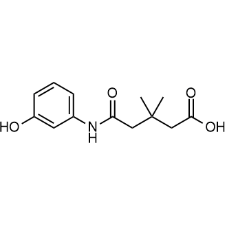 5-((3-Hydroxyphenyl)amino)-3,3-dimethyl-5-oxopentanoic acid|CS-0345475