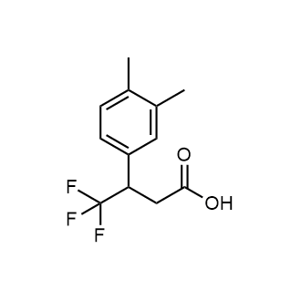 3-(3,4-Dimethylphenyl)-4,4,4-trifluorobutanoic acid|CS-0345518