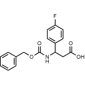 3-(((Benzyloxy)carbonyl)amino)-3-(4-fluorophenyl)propanoic acid|CS-0345540