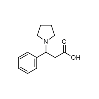 3-Phenyl-3-(pyrrolidin-1-yl)propanoic acid|CS-0345569